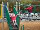 After walking around the wetlands, there’s still time for the playground