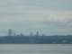 Like this seaplane landing with Seattle as the backdrop