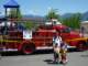 They had a nicely restored fire engine on display too