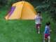 Backyard camping on Great American Backyard Campout weekend