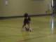 Innaias dribbles at practice