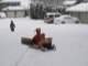 Make-shift sled