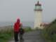 Approaching the lighthouse