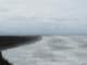 The beach and breakwaters south of the lighthouse