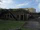 The Interpretive Center is built at the site of an old gun emplacement