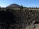 Collapsed lava tubes like this one were all over the place