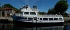 One of Argosy’s cruise boats in the big lock.