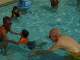 Swimming with Peapod and Granny Dani at the La Quinta