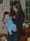 Innaias gets a ride from Aunt Judy while Daniel looks on