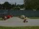 So while we waited, the kids rode their bikes around the skate park.