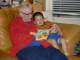 Granny Dani and Innaias, reading Richard Scarry