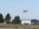 Cessna landing on the short runway at Paine Field